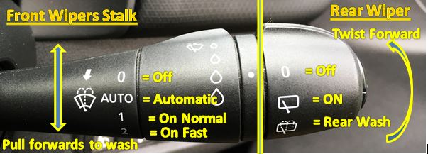 Wiper controls