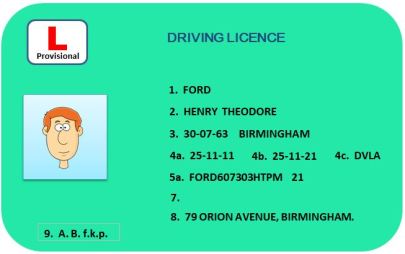 provisional licence graphic