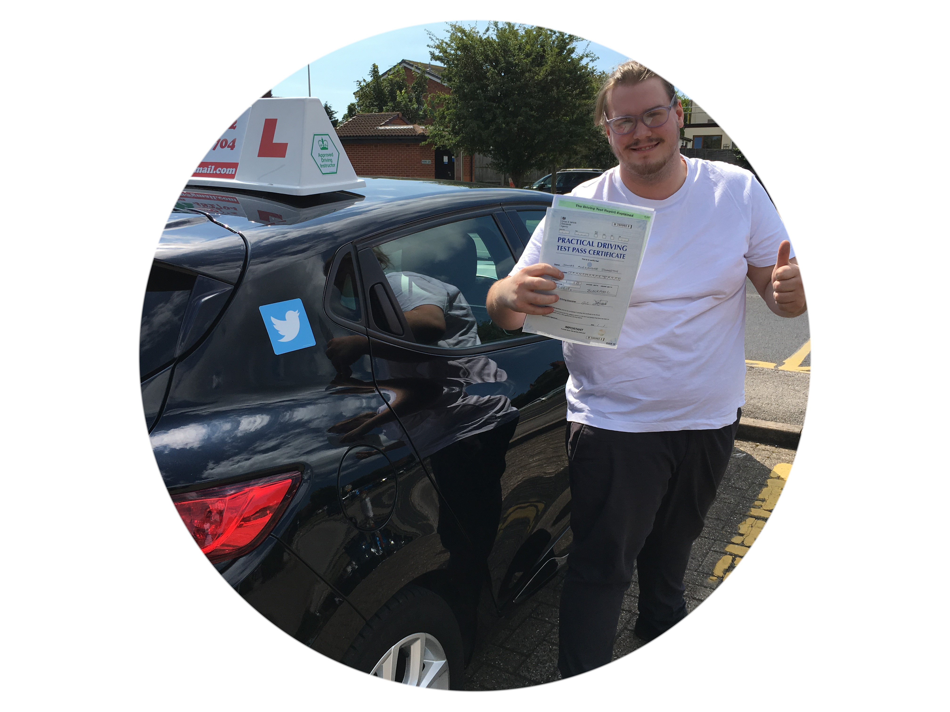 James Johnston passed 02 Aug 19 on 1st attempt_edited