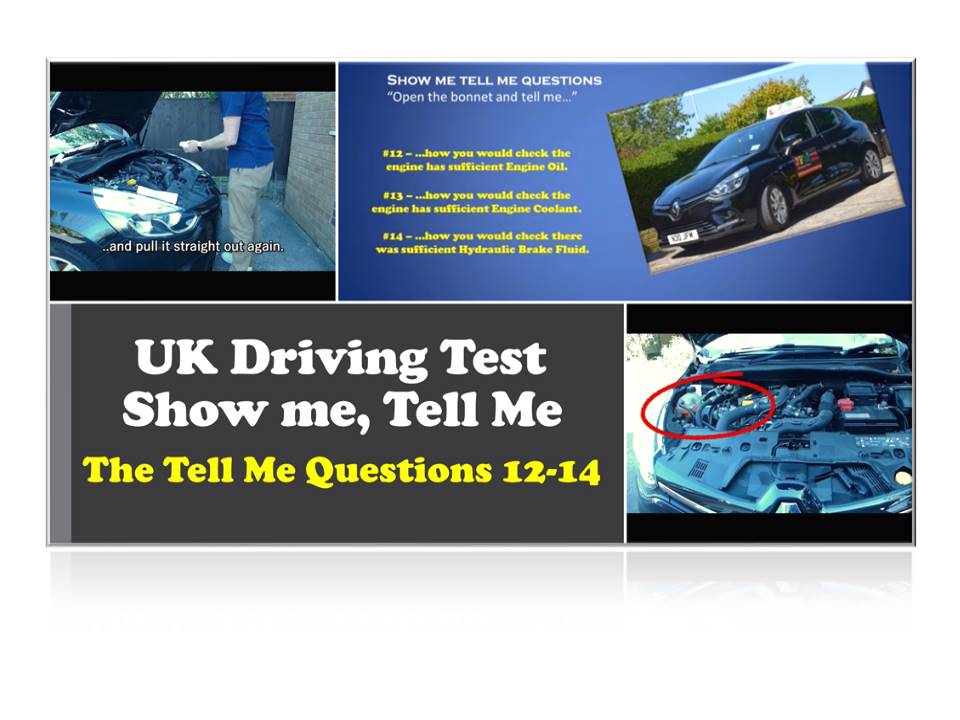 UK Driving Test Tell Me Questions